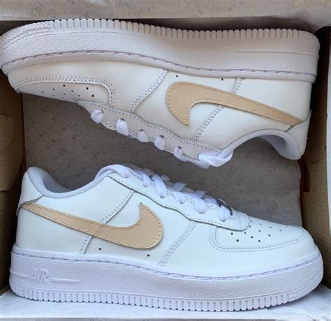 nike air force 1 beige swoosh|black air forces price.